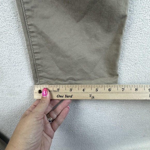 Flint and Tinder Pants Mens 33 Khaki 365 Slim Fit Stretch Chino Casual 5 Pocket - Picture 13 of 14